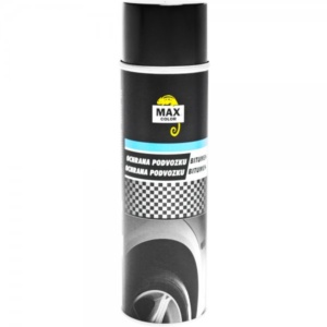 Max Color, ideální k rychlé, u použití na těžko přístupných místech jako jsou blatníky, nadkolí, spodky automobilů apod. konzervuje a chrání proti vodě, solím, kamínkům a korozi - bitumen kaučuková báze.Použití: Ideální k rychlému použití na těžko přístupných místech jako jsou blatníky, nadkolí, spodky automobilů atd. Konzervuje a chrání proti vodě, solím, kamínkům a korozi. Nelze přelakovat!